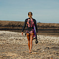Women's neoprene swimsuit Kaiwai PINK BRAZIL long sleeve
