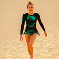 Women's neoprene swimsuit Kaiwai BLUE PANTY long sleeve
