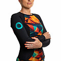 Women's neoprene swimsuit Kaiwai ORANGE BRAZIL long sleeve