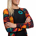 Women's neoprene swimsuit Kaiwai ORANGE PANTY long sleeve