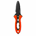 WRE SCUBA FULL TITAN knife incl. leg straps - orange