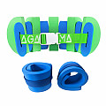 Agama SWIM swim belt SET (green/blue) Agama EVA sleeves