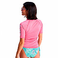 Women's lycra T-shirt Roxy HEARTED ROSE short sleeve