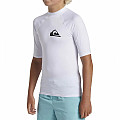 Boys' lycra t-shirt Quiksilver, short silver