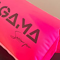Swimming buoy and dry bag Agama SWIM PRO 28 L - 2 quality - pink