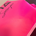 Swimming buoy and dry bag Agama SWIM PRO 28 L - 2 quality - pink