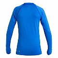 Quiksilver boys' lycra long sleeve shirt - 14 years blue