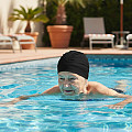 Women's swimming cap Aqua Speed TURBAN CAP