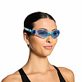 Zoggs SPECTRA swimming goggles with blue lenses - transparent/blue