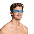 Zoggs SPECTRA swimming goggles with blue lenses - transparent/blue