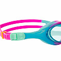 Zoggs SUPER SEAL Junior swimming goggles blue lenses - pink/blue