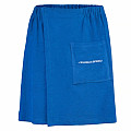 Men's sauna towel/kilt Aqua Speed - blue