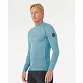 Men's lycra T-shirt RIP CURL DAWN PATROL, long sleeve