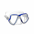 Mares WAHOO DRY mask and snorkel diving set - blue
