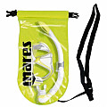 Snorkeling set mask and snorkel Mares WAHOO with bag - neon yellow