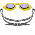 Aqua Speed ​​Vortex Mirror Swimming Goggles with Case Yellow
