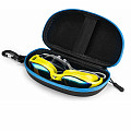 Aqua Speed ​​Vortex Mirror Swimming Goggles with Case Yellow