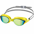 Aqua Speed ​​Vortex Mirror Swimming Goggles with Case Yellow