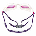 Aqua Speed ​​Vortex Mirror Swimming Goggles with Case Pink