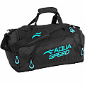 Travel bag Aqua Speed SPORT DUFFLE BAG M 35L - black/turquoise