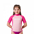Girl's rashguard shirt Mares RASHGUARD JUNIOR, short sleeve
