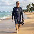 Men's lycra shirt Quiksilver LOOSE FIT, long sleeve