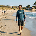 Men's lycra shirt Quiksilver ALL TIME UPF50 long sleeve