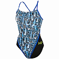 Girl's swimwear Michael Phelps CITY LADY RACING BACK  - 16 years (176 cm) DE28