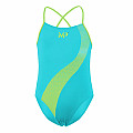 Girls' swimsuit Michael Phelps LUMY Aqua First turquoise/yellow - 14 years (164 cm)