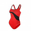 Girl's swimwear Aqua Sphere KIWI red/black - 14 years (164 cm)