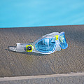 Children's swimming goggles Aqua Sphere SEAL KID 2 blue lenses