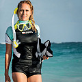 Diving set mask and snorkel Mares WAHOO
