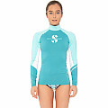 Women's rashguard shirt Scubapro T-FLEX CARIBBEAN UPF80, long sleeve