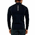 Men's rashguard shirt Scubapro T-FLEX BLACK UPF80, long sleeve - S