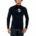 Men's rashguard shirt Scubapro T-FLEX BLACK UPF80, long sleeve - S