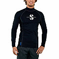 Men's rashguard shirt Scubapro T-FLEX BLACK UPF80, long sleeve