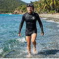 Men's rashguard shirt Scubapro RASHGUARD BLACK SWIM UPF50, LS