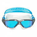 Swimming goggles Aqua Sphere VISTA titan mirror lens transp./grey