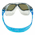 Swimming goggles Aqua Sphere VISTA titan mirror lens transp./grey