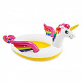 Inflatable pool Intex 57441 Unicorn with shower 272 x 193 x 104 cm - sale