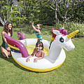 Inflatable pool Intex 57441 Unicorn with shower 272 x 193 x 104 cm - sale