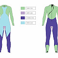 Men's triathlon suit Aqua Sphere PURSUIT V3 MEN 2/4 mm