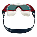 Swimming goggles Aqua Sphere VISTA PRO titanium mirror glasses red