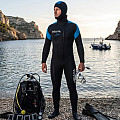 Men's neoprene Agama DIVER 7 mm black/blue