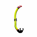 Snorkel Aqua Lung AIR DRY - silver/black mouthpiece
