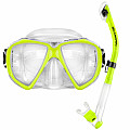 Snorkelling set mask and snorkel Aropec HORNET and ENERGY DRY