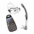 Snorkelling set Cressi BIG EYES EVOLUTION and ALPHA ULTRA DRY