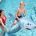 Inflatable lounger Bestway 41405 SHARK 183 x 102 cm blue