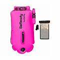 Swimming buoy and dry bag Agama SWIM PRO 28 L mobile phone case