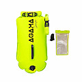Swimming buoy and dry bag Agama SWIM PRO 28 L mobile phone case